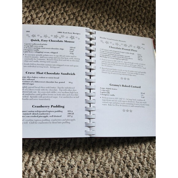 1001 Fast Easy Recipes by Nancy Bohanan First Print 2007 HC Spiral Cookbook - Picture 12 of 16